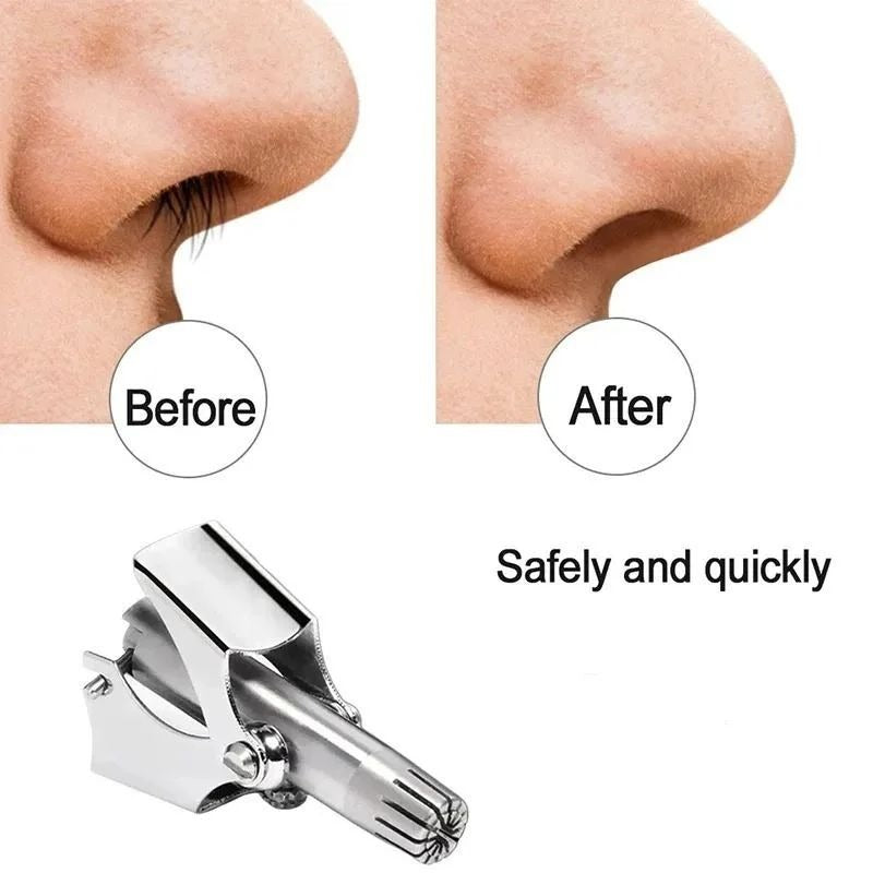 Manual Stainless Steel Nose Hair Trimmer | ClickKar