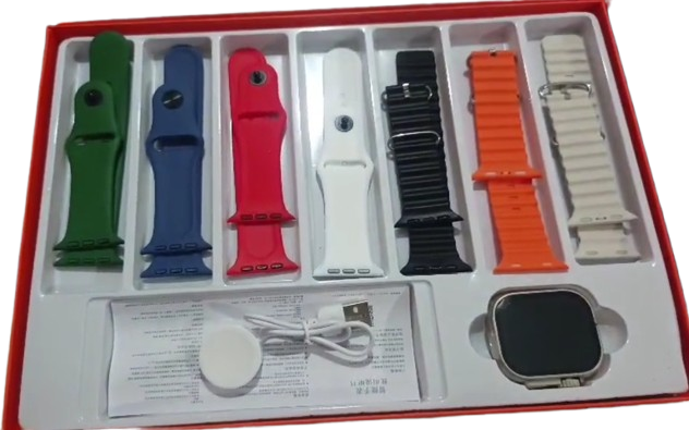 Ultra 2 Smart Watch – 2.1-Inch HD Touch Display with Bluetooth Calling & Sleep Monitoring