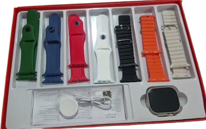 Ultra 2 Smart Watch – 2.1-Inch HD Touch Display with Bluetooth Calling & Sleep Monitoring