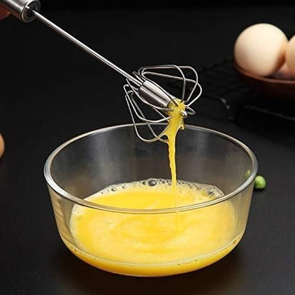 Hand Pressure Egg Beater – Semi-Automatic Manual Whisk & Mixer/Hand Pressure Egg Beater & Manual Whisk | ClickKar