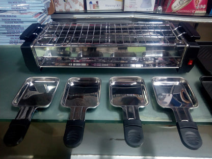 HY9099 Electric Indoor BBQ Grill – Non-Stick Stone Surface, Powerful Electric Barbecue Grilling Appliance