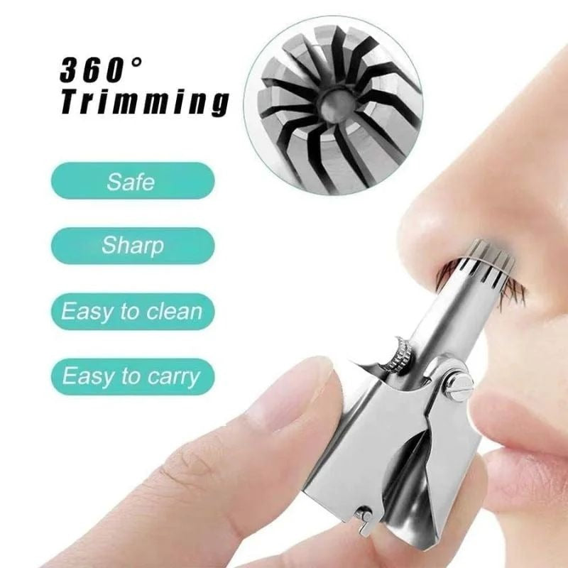 Manual Stainless Steel Nose Hair Trimmer | ClickKar
