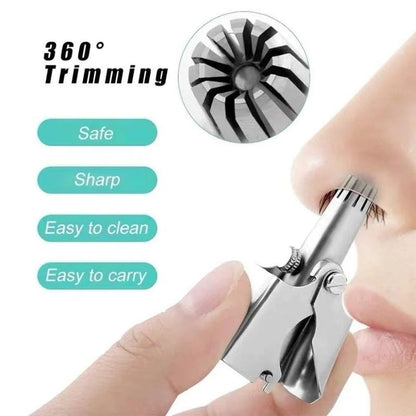 Manual Stainless Steel Nose Hair Trimmer | ClickKar