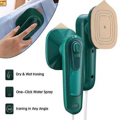 Portable Mini Iron – Wet & Dry Travel Steam Iron for Clothes