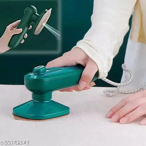 Portable Mini Iron – Wet & Dry Travel Steam Iron for Clothes
