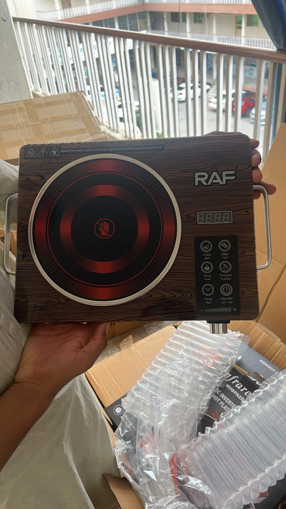 RAF 2200W Infrared Electric Cooker – Fast Heating Portable Electric Stove for Home & Kitchen